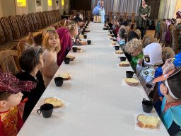 Bal karnawałowy na Zamku w Toszku klas 1b, 1c, 2c